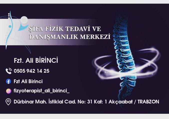 Şifa Fizik Tedavi ve Danışmanlık Merkezi, Fizik Tedavi TRABZON, AKÇAABAT