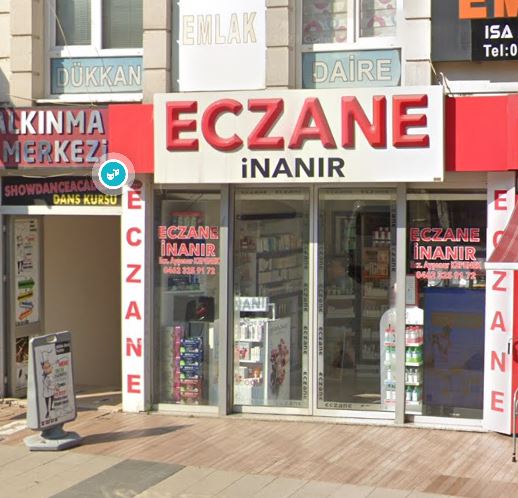 İnanır Eczanesi, ORTAHİSAR TRABZON